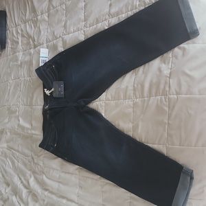 Democracy Ab solution ankle skimmer jeans NWT